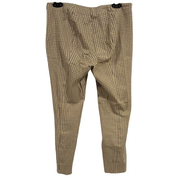 Theory Alletah Ansley Check Plaid Pants Size 6 - Picture 5 of 11
